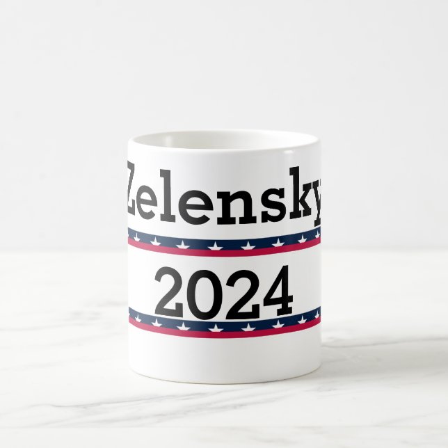 Caneca De Café Zelensky 2024 Coffee Mug (Centro)