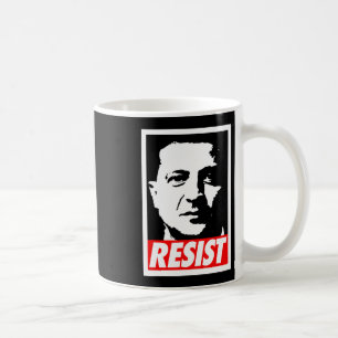 Caneca De Café Zelenskyy - Resistir Apoiar a Ucrânia Eu Estou Com