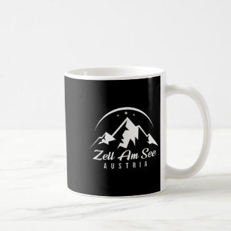 Caneca De Café Zell Am See Áustria Estação de Esqui Esqui Snowboa
