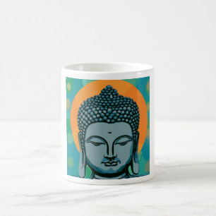 Caneca De Café Zen Buddha Head