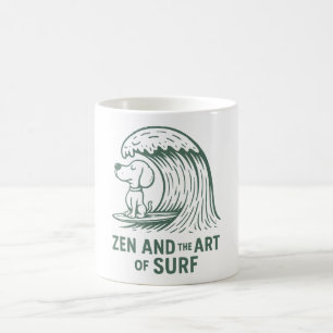 Caneca De Café Zen e a Arte do Surf