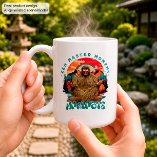 Caneca De Café Zen Master Moment - Namaste Funny Bigfoot
