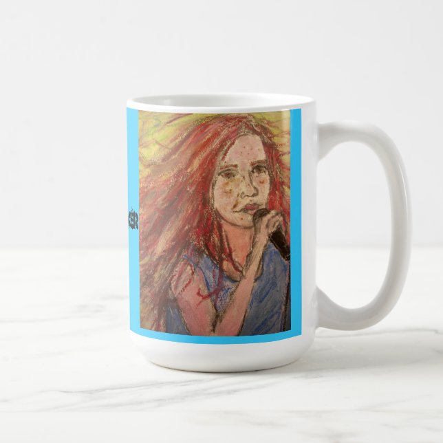 Caneca De Café Zen Rocker Girl (Direita)