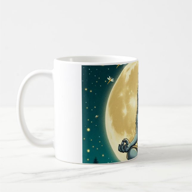 Caneca De Café Zen wolf (Esquerda)