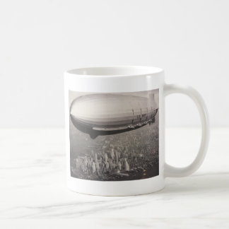 Caneca De Café Zeppelin sobre Nova Iorque