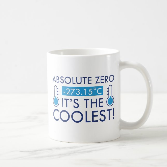 Caneca De Café Zero absoluto (Direita)