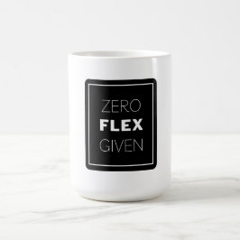 Caneca De Café Zero Flex Dado Moderno Design de Cotação