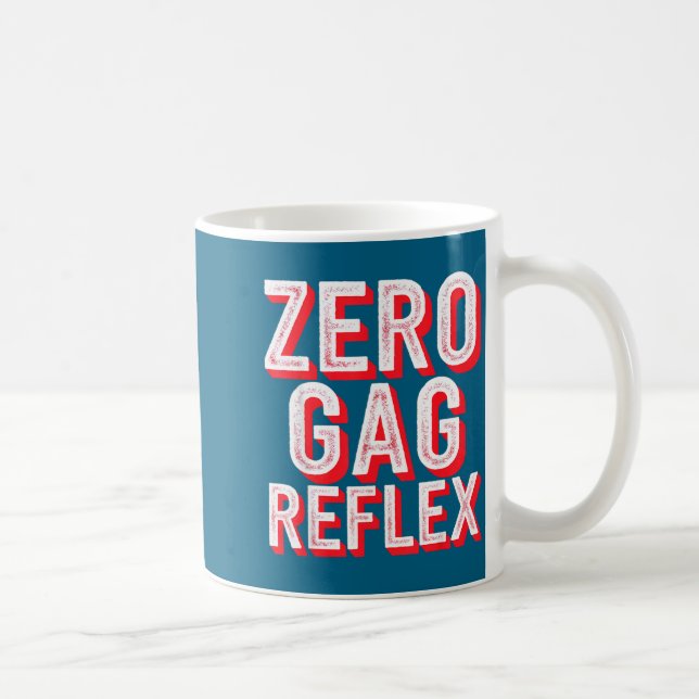 Caneca De Café Zero Reflexo de Gagueira, Meme Divertido da Festa  (Direita)