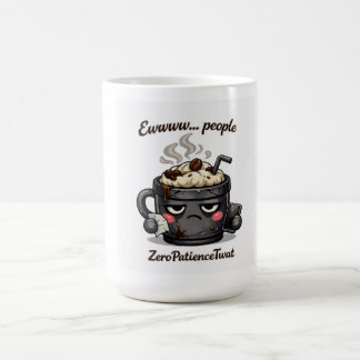 Caneca De Café ZeroPatienceTwat