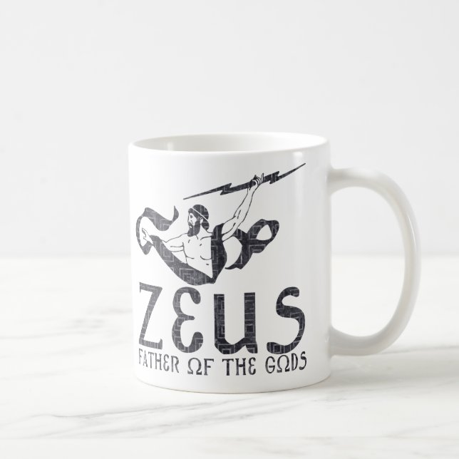 Caneca De Café Zeus (Direita)