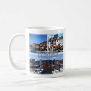 Caneca De Café zFR028 Porto de HONFLEUR, Normandia, Café Mug