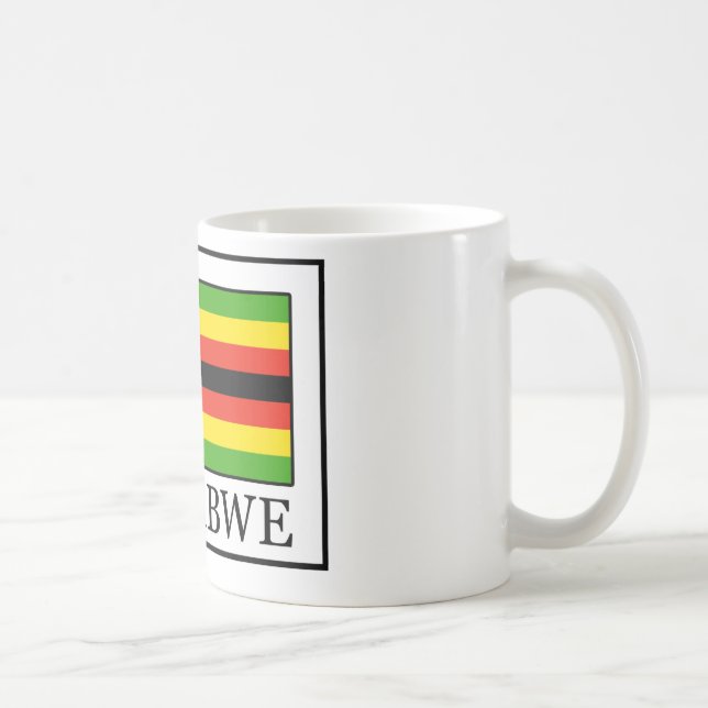 Caneca De Café Zimbabwe Mug (Direita)