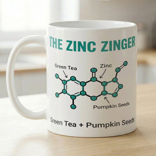 Caneca De Café Zinc Zinger Chemistry Tea Blend (Criador carregado)