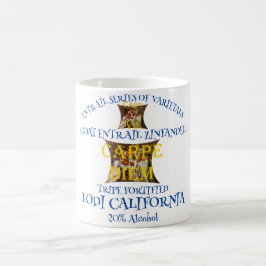 Caneca De Café Zinfandel Entranhas de Cabra da Tripa da Califórni