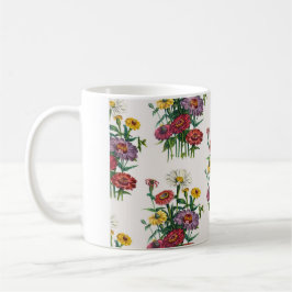 Caneca De Café Zinnias Mug
