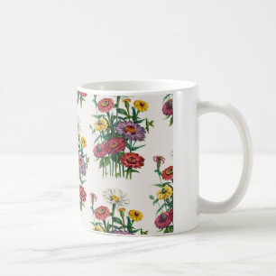 Caneca De Café Zinnias Mug
