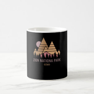 Caneca De Café Zion National Park Retro