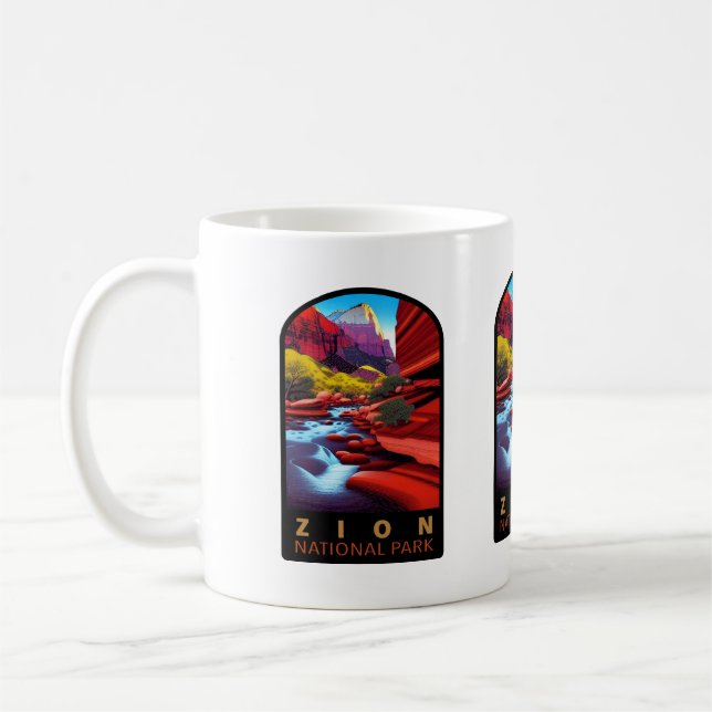 Caneca De Café Zion National Park Utah (Esquerda)