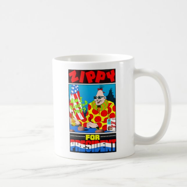 Caneca De Café Zippy para o presidente (Direita)