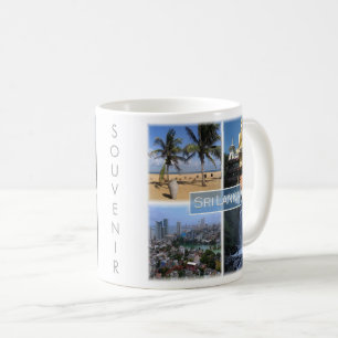 Caneca De Café zLK004 SRI LANKA mosaico, Ásia,