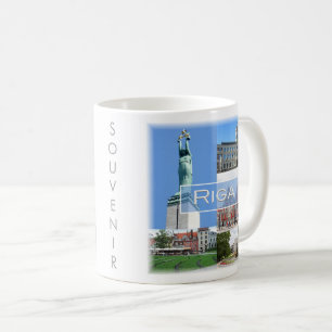 Caneca De Café zLV004 RIGA, República da Letónia, Europa,