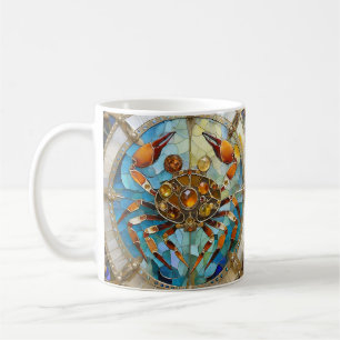 Caneca De Café Zodiac - Cancer O Caranguejo