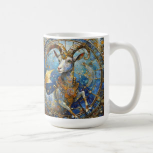 Caneca De Café Zodíaco - Capricórnio o Bode Marinho