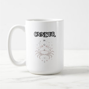 Caneca De Café zodíaco de câncer