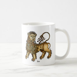 Caneca De Café Zodíaco: Leo, 1482
