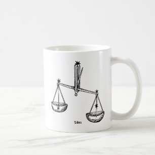 Caneca De Café Zodíaco: Libra, 1482