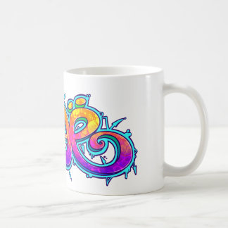 Caneca De Café ZOE grafitti nome -