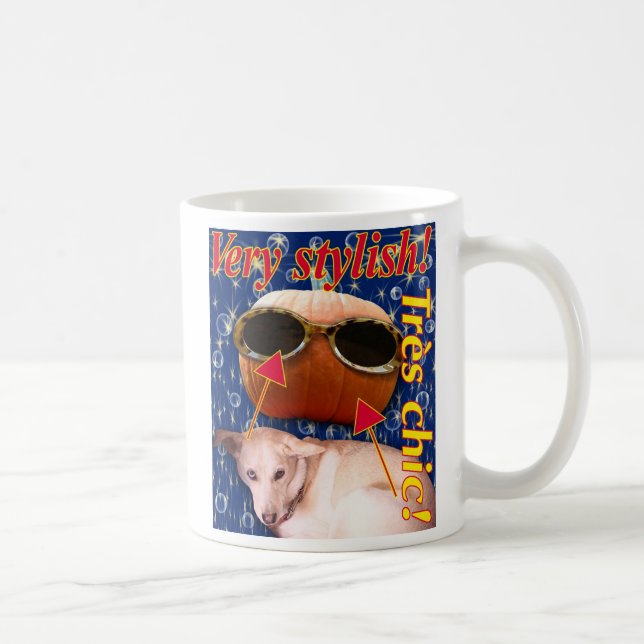 Caneca De Café ZoeSPEAK - Muito na moda! (Direita)