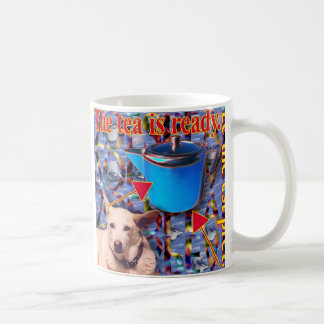 Caneca De Café ZoeSPEAK - O chá está pronto.