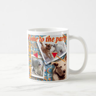 Caneca De Café ZoeSPEAK - Venha à festa!