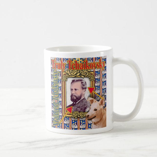 Caneca De Café ZoeSPEAK - verdadeiramente Tchaikovsky (Direita)