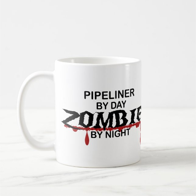 Caneca De Café Zombi de Pipeliner (Esquerda)