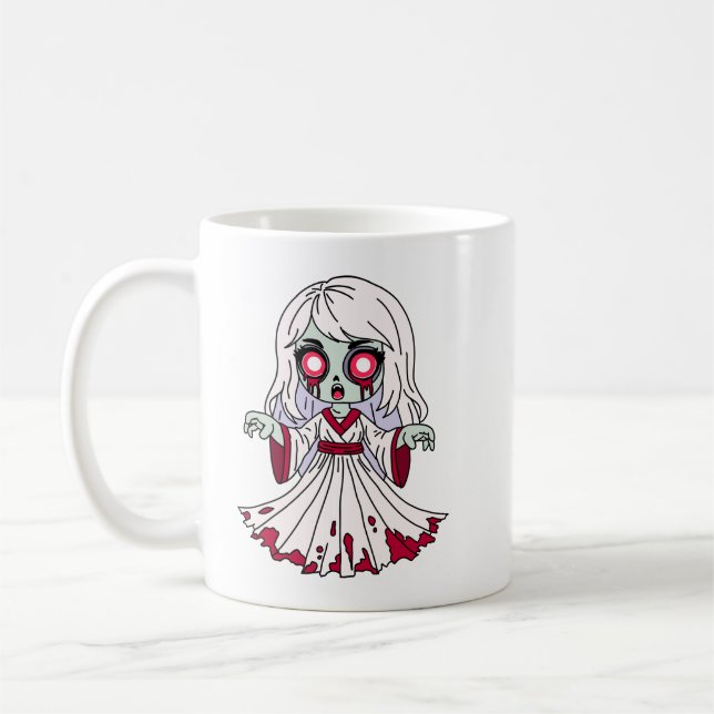 Caneca De Café Zombie Banshee (Esquerda)