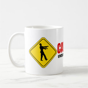 Caneca De Café Zombie Crossing
