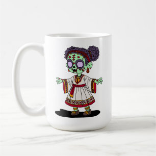 Caneca De Café Zombie etíope-cuta
