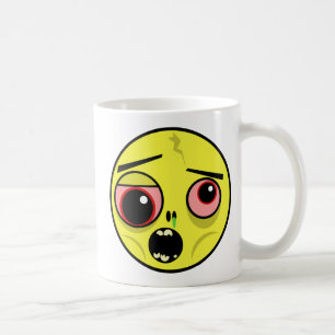Caneca De Café Zombie Face Coffee Mug