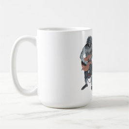Caneca De Café Zombie Guitar Musical Coffee Mug