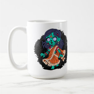 Caneca De Café Zombie Indiano Bonita