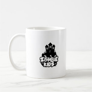 Caneca De Café Zombie Kids assombrados casa