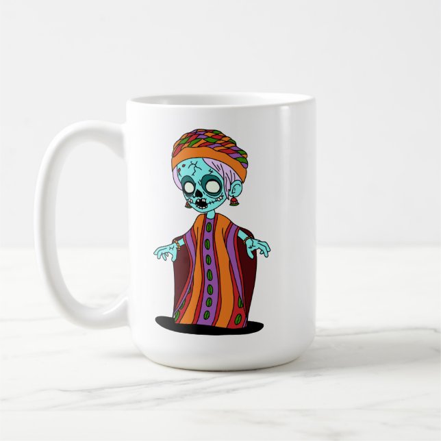 Caneca De Café Zombie malaia (Esquerda)