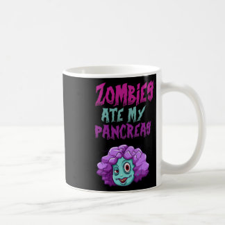 Caneca De Café Zombies Comeram Meu Pâncreas T1d Diabetes Tipo 1 G