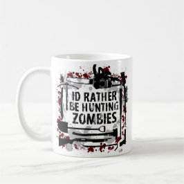 Caneca De Café Zombis da caça