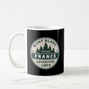 Caneca De Café Zona De Estância Do Chamonix Mont Blanc Na França