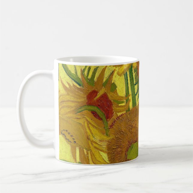 Caneca De Café Zonnebloemen (Van Gogh) (Esquerda)