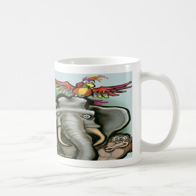 Caneca De Café Zoo (Direita)