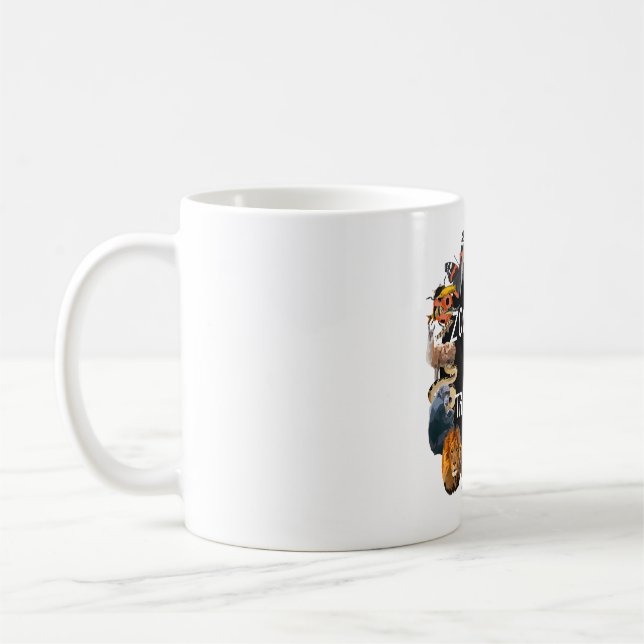Caneca De Café Zookeeper Em Treinamento (Esquerda)